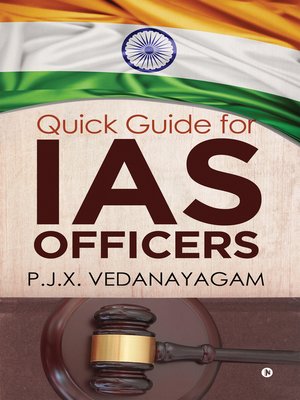 cover image of Quick Guide for IAS Officers